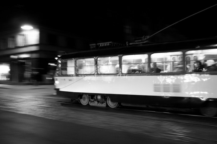 Tram No 11 in Riga