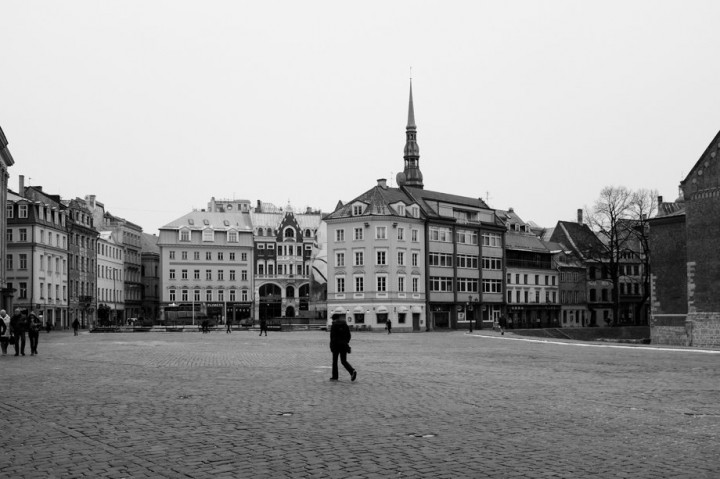 Riga - the old town.