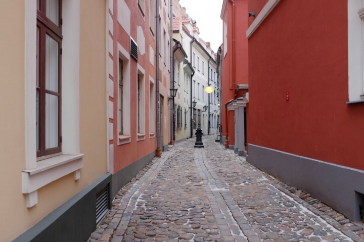 Another narrow street of old Riga