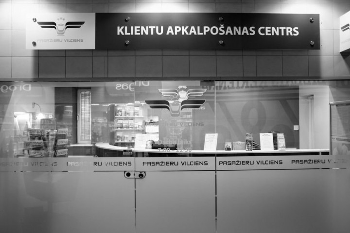 Latvian Railroads office.