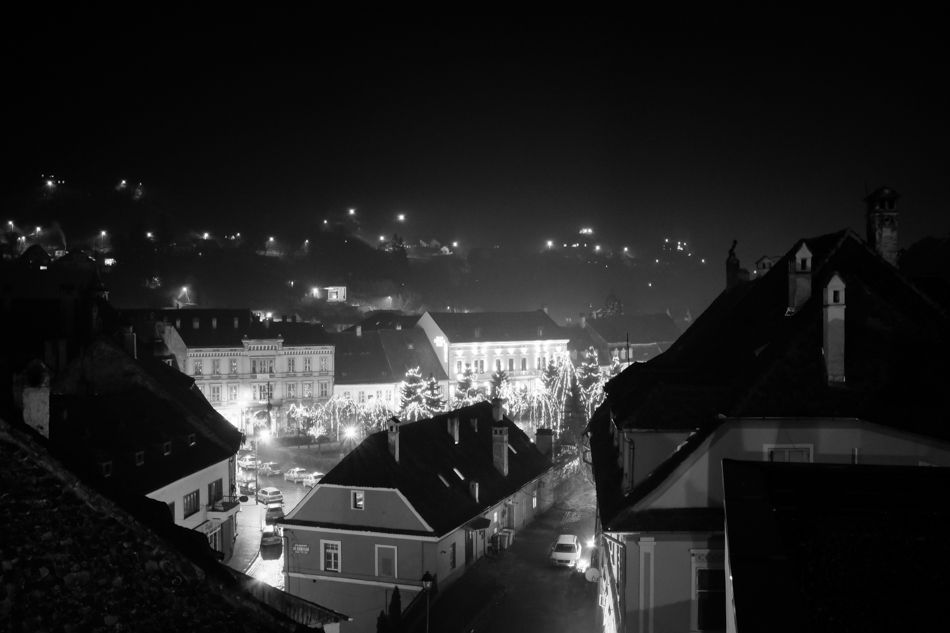 View at the Sighisoara.