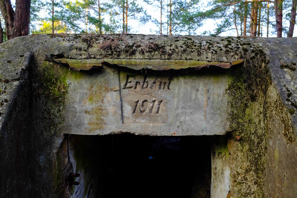 Bunkers from the WWI - 1911 - 'Bateria Wiejska' (Country Battery)