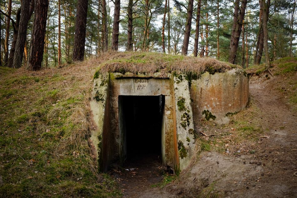 Bunkers from the 1911 - WWI period - 'Baetria Leśna' (Woods Battery)