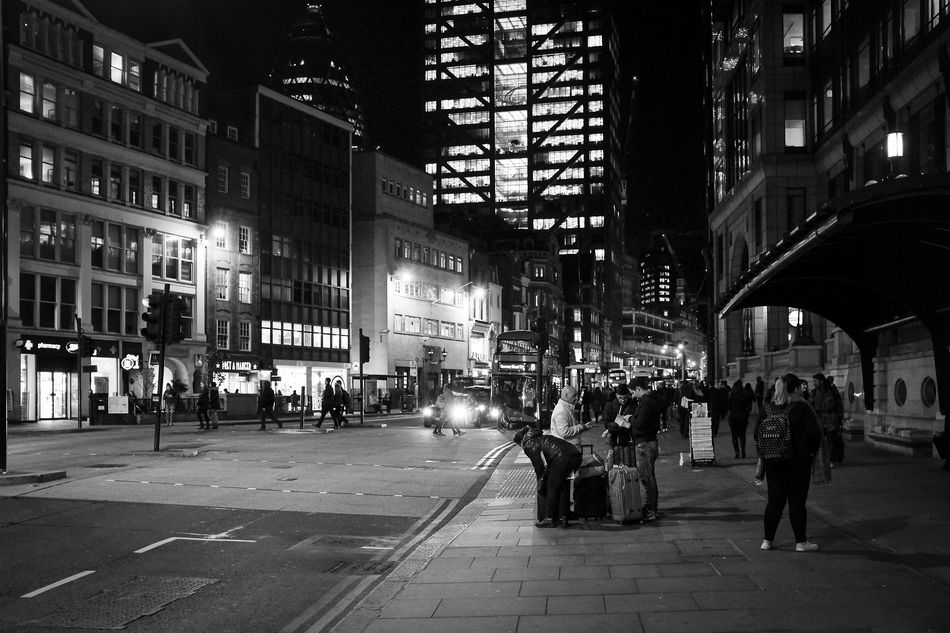 London Streets: Close to the Liverpool Street Station