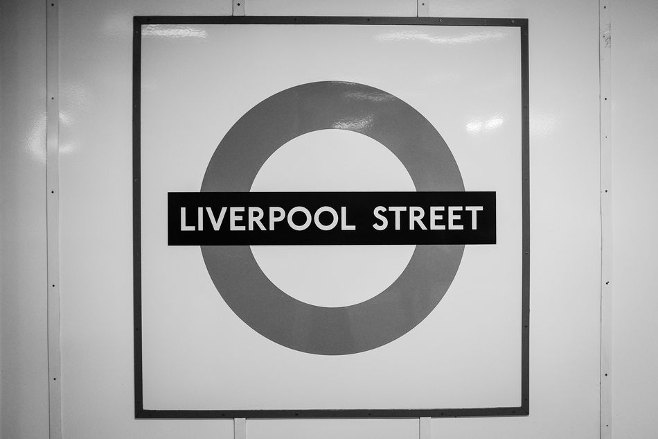 London Streets: Liverpool Street Underground Station