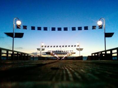 Pier in Colors of Early Morning