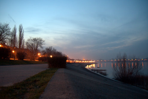 Włocławek by night