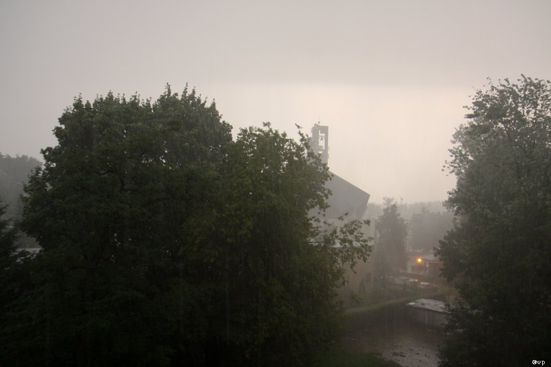 Rain from Window