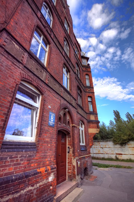 Gdańsk Dockyard workers’ tenements [HDR]