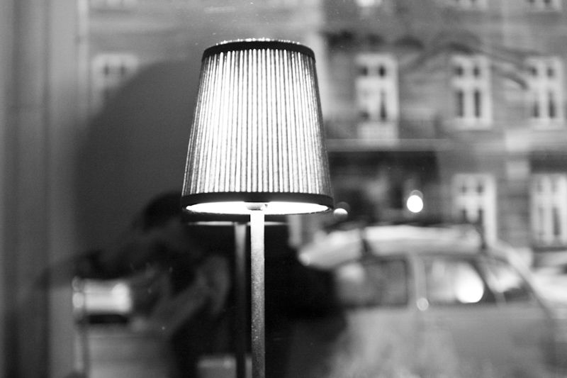 Warsaw street in the evening part 1