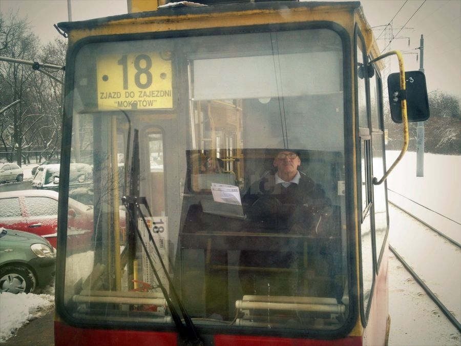 Trams in Winter