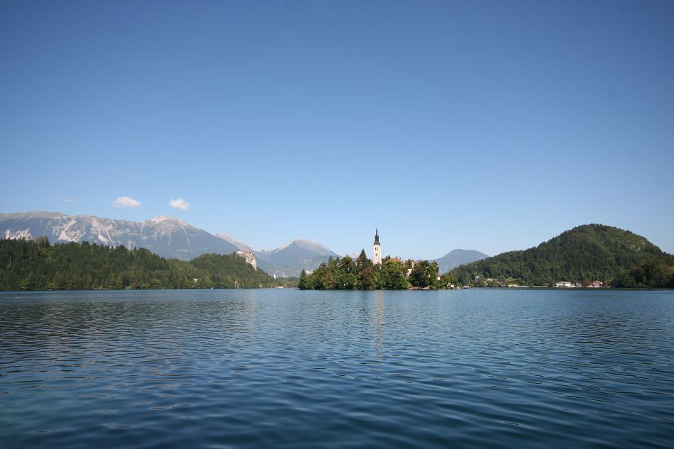 From the drawer: Bled Lake, Slovenia.